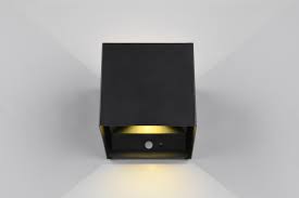 Reality Talent wandlamp 3000K 50LM - zwart - half rond