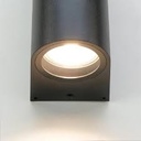 Eglo Scogliera-E wandlamp rond zwart outdoor 2x GU10 - IP44