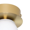 Eglo wand-/plafondlamp Mosiano goud IP44