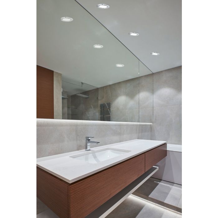 Eglo Fueva 5 LED inbouwspot 86mm chroom 330lm 3000K