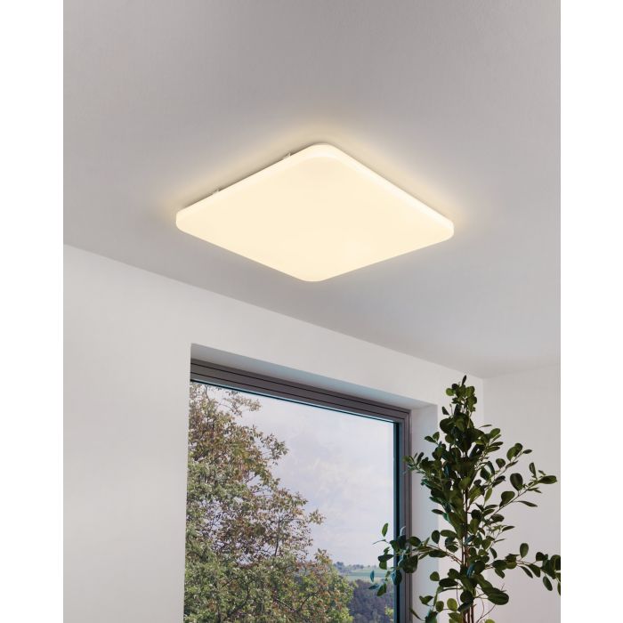 Eglo Frania LED opbouwarmatuur 530x530mm wit 5700lm 300K