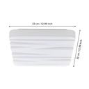 Eglo Ferentino plafondlamp 330x330mm staal wit