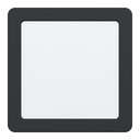 Eglo Fueva 5 opbouwarmatuur 160x160mm zwart 1350lm 3000K