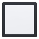 Eglo Fueva 5 LED opbouwarmatuur 210x210mm zwart 2000lm 3000K