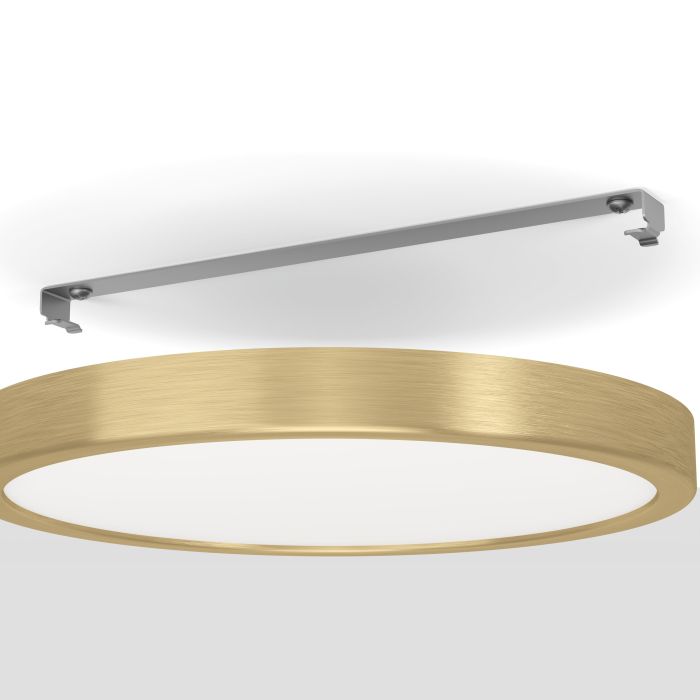 Eglo Fueva 5 LED opbouwarmatuur 255mm geel-koper 2400lm 3000K