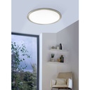 Eglo Fueva-Flex LED inbouwarmatuur 225mm nikkel 2800lm 3000K