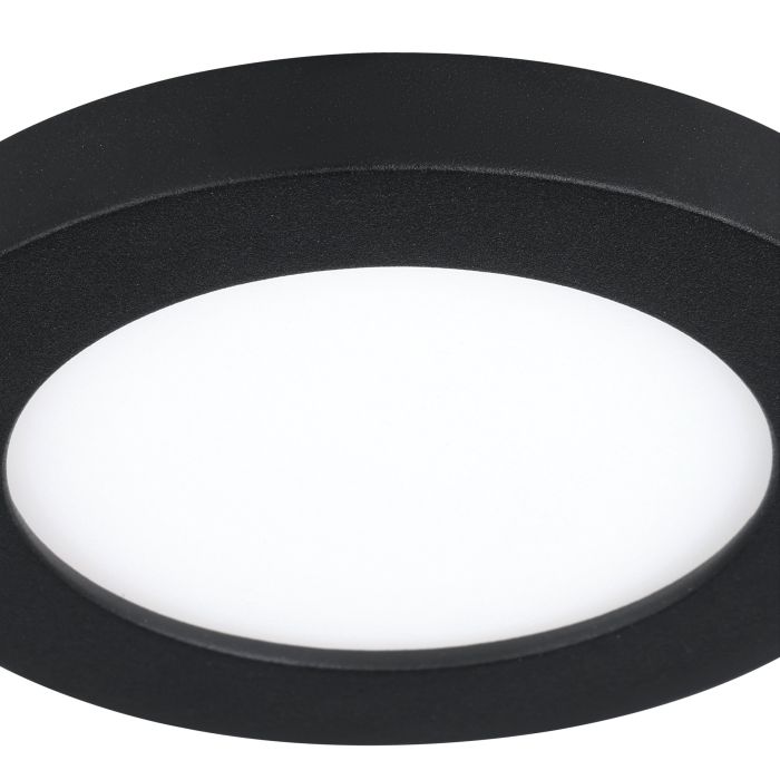 Eglo Fueva-Flex LED inbouwarmatuur 117mm zwart 650lm 3000K