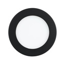 Eglo Fueva flex inbouwarmatuur 117mm zwart 700lm 4000K