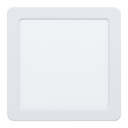 Eglo Fueva 5 LED opbouwarmatuur 210x210mm wit 2000lm 3000K