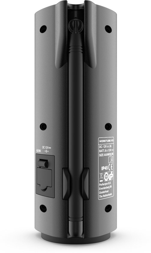 PerfectPro Worktube bouwradio oplaadbaar DAB+ bluetooth