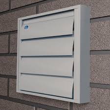 Renson 433 dampkaprooster 173x173mm - wit