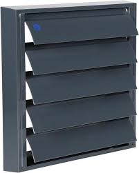 Renson 433 dampkaprooster 210x210mm - RAL7016 structuur