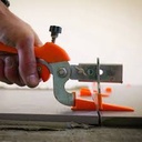 Levelit clips + spies + plastic tang - 3mm (250st)