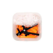 Levelit clips + spies + plastic tang - 2mm (250st)