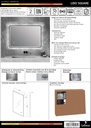 Lafiness Lido LED spiegel square m/zwarte rand 60x80cm