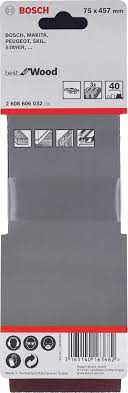 Bosch - 3x band 75x457 - K40 BFW