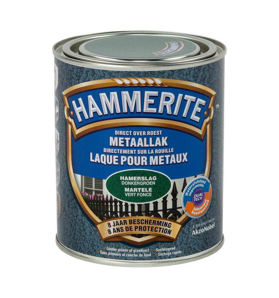 Hammerite hamerslaglak donkergroen 750ml