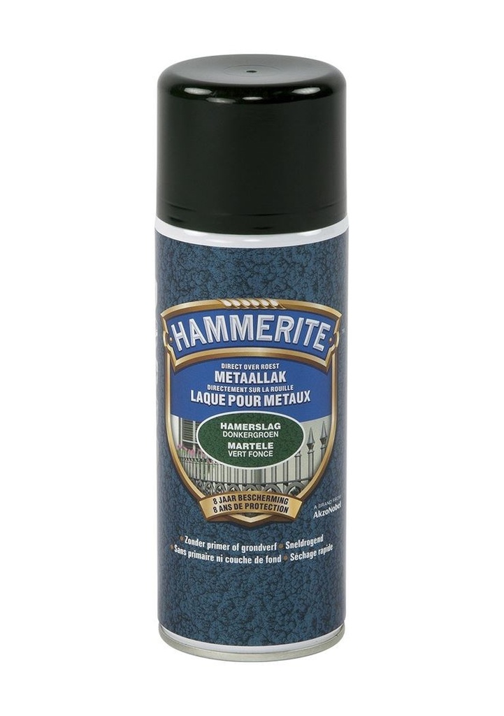 Hammerite hamerslag donkergroen 400ml