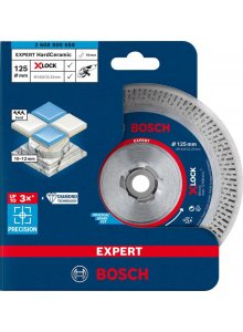 Bosch X-lock diamantschijf hard ceramic125