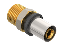 Unipipe pers koppeling recht 1/2M x 20/2