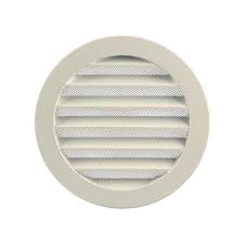 Renson 434/R inbouwrooster 150mm wit