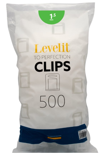 Levelit clips - 3mm (500st)