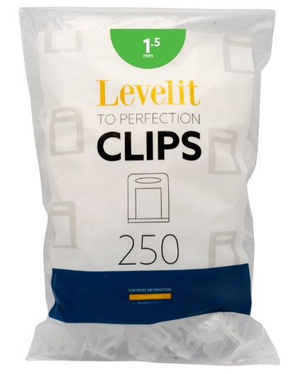 Levelit clips - 3mm (250st)