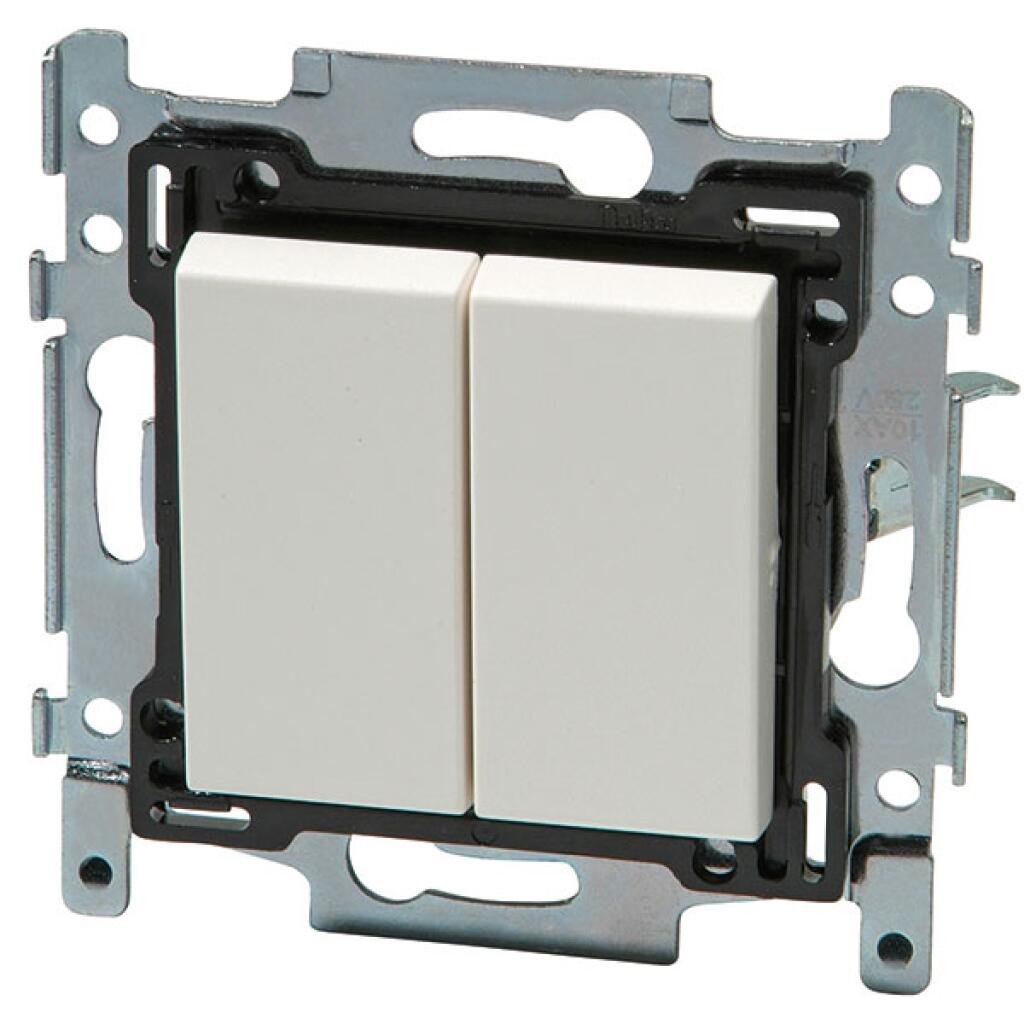 Niko inbouw serieschakelaar wit