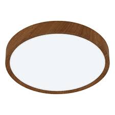 Eglo Musurita LED opbouw 340mm hout 1600lm 3000K