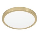 Eglo Fueva 5 LED opbouwarmatuur 255mm geel-koper 2400lm 3000K