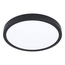 Eglo Fueva 5 LED opbouwarmatuur 285mm zwart dimbaar 2400lm 3000K