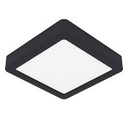 Eglo Fueva 5 opbouw 160x160mm zwart 3000K IP44