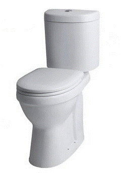 Lafines WC pack Rim High 7 CA (22,5cm) m/softclose zitting - wit