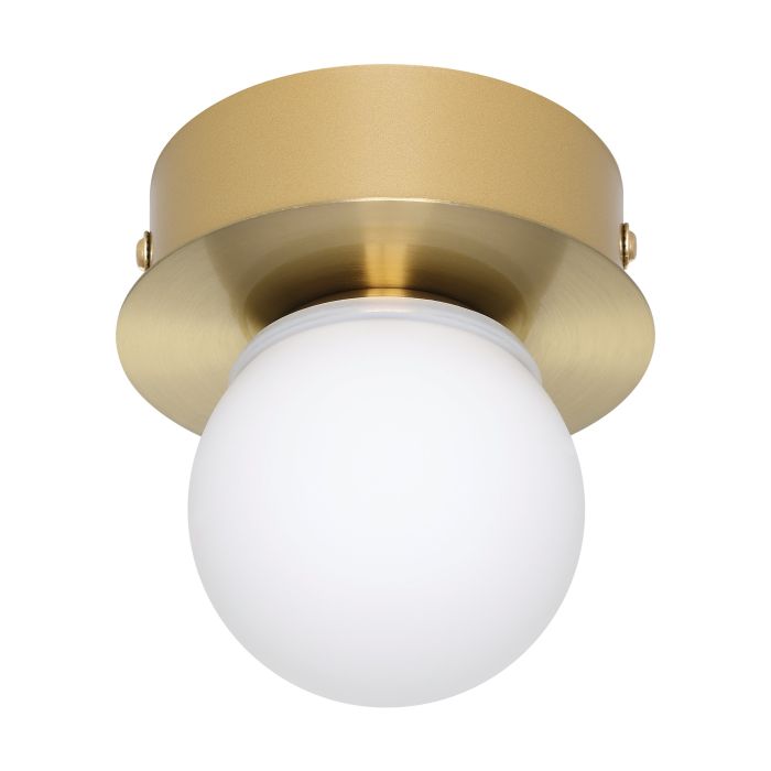 Eglo wand-/plafondlamp Mosiano goud IP44