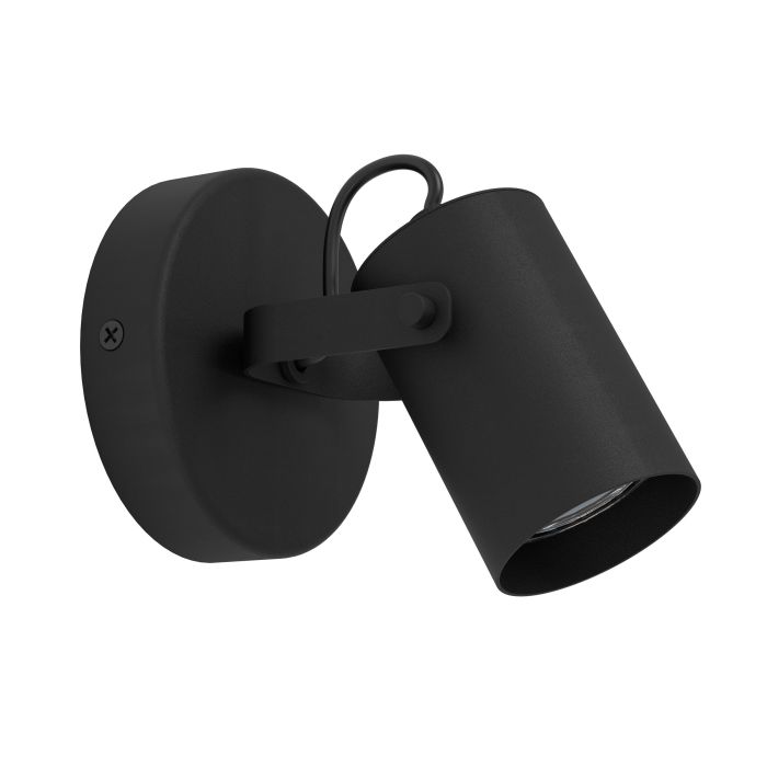 Eglo Sorego opbouwspot zwart 3W