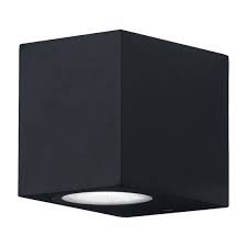 Ledvance Endura wandlamp down vierkant GU10 zwart