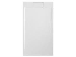 Lafiness Medusa douchebak 120x90cm comp. leisteen look wit