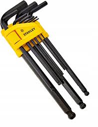 Stanley bolzekantsleutelset 9-delig 1,5 - 10mm