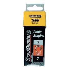 Stanley krammen 14mm type 7 - 1000stuks