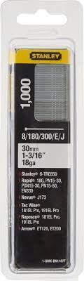 Stanley nagels 30mm type J - 1000 stuks