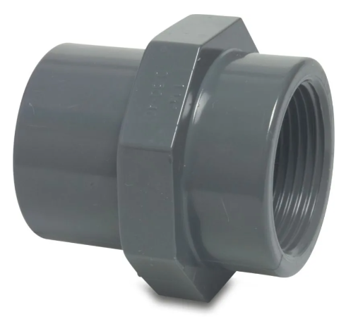 Druk PVC puntstuk 50/63mm x 2 F