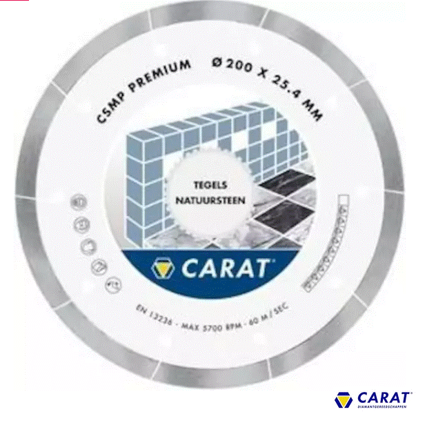 Carat diamantschijf CSMP Premium 125 x 22,2mm