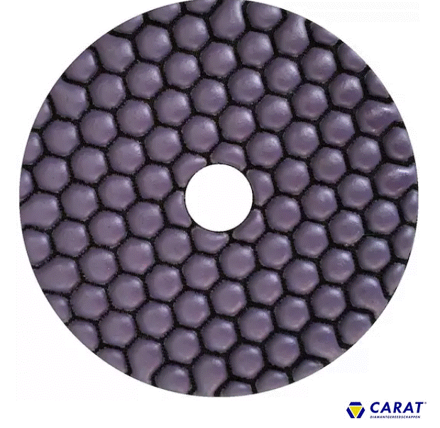 Carat polijstpad EGP 125 - P100 - droog