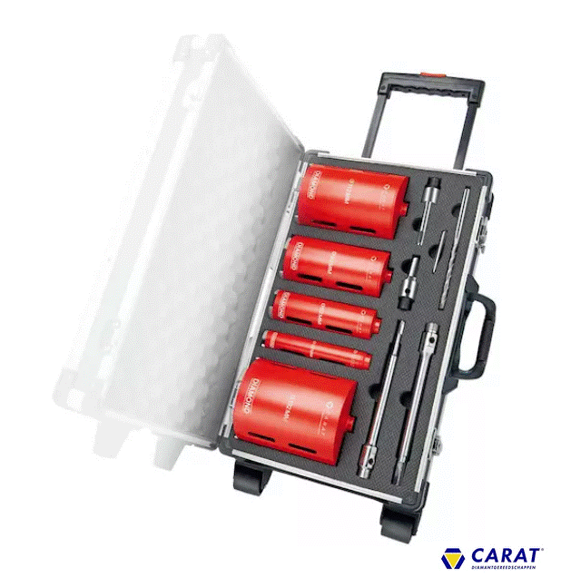 Carat baksteen boorset HTE 5-delig