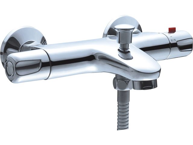 Ormes Reno bad/douche kraan naakt chroom