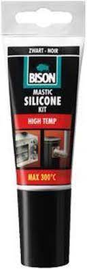Siliconekit high temp 60ml tube zwart