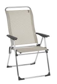 Lafuma kampeerstoel opvouwbaar multipositie beige