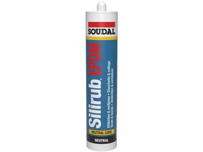 Soudal silirub EPDM zwart 300ml