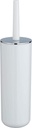 Toiletborstelhouder Posa - wit/chroom