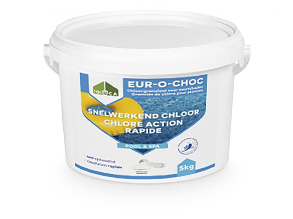 Toluca Eur-O-Tabs langwerkende chloortabletten (zwembaden) 5kg